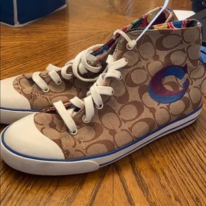 Coach sneakers in color BIRCH - Womens size 9.5